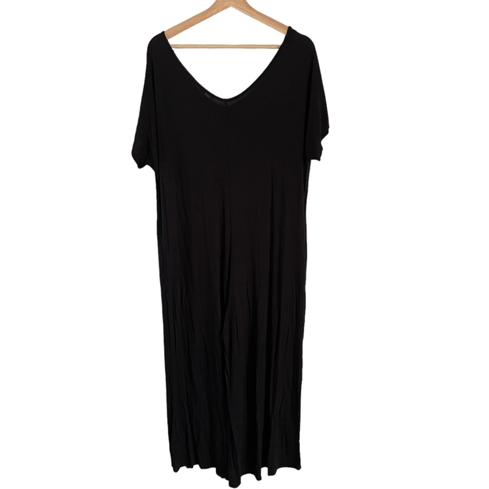 NWT BomBom lightweight black jumpsuit - Picture 2 of 5